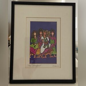 “The Sisterhood” Art by Kukana - Artist Signed and Framed